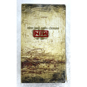 NIN Nine Inch Nails Closure VHS 1997 2 Tape Set Vintage Industrial w Pamphlet